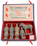 terracotta warrior statuettes