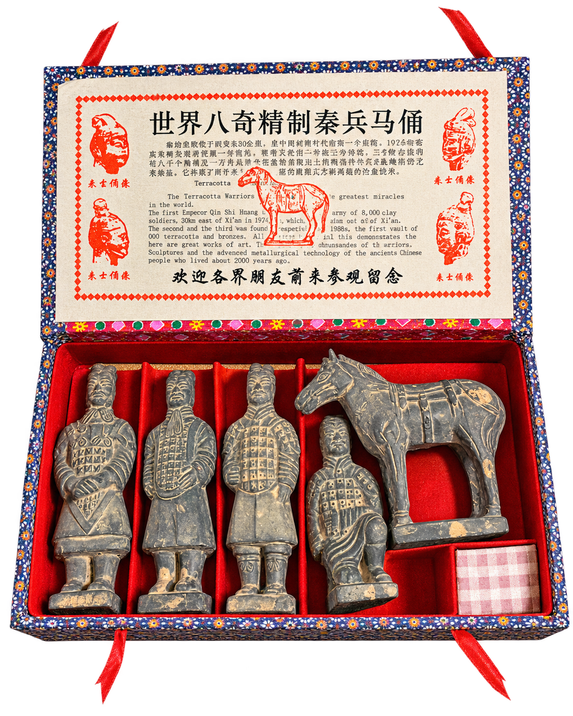 terracotta warrior statuettes