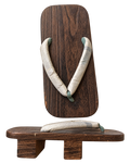geisha wooden clogs